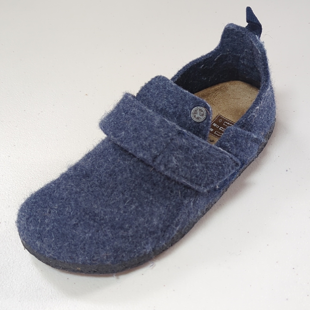 Birkenstock Zermatt HL  Dark Blue Slipper/Shoes. Sz 34 (3-3.5)